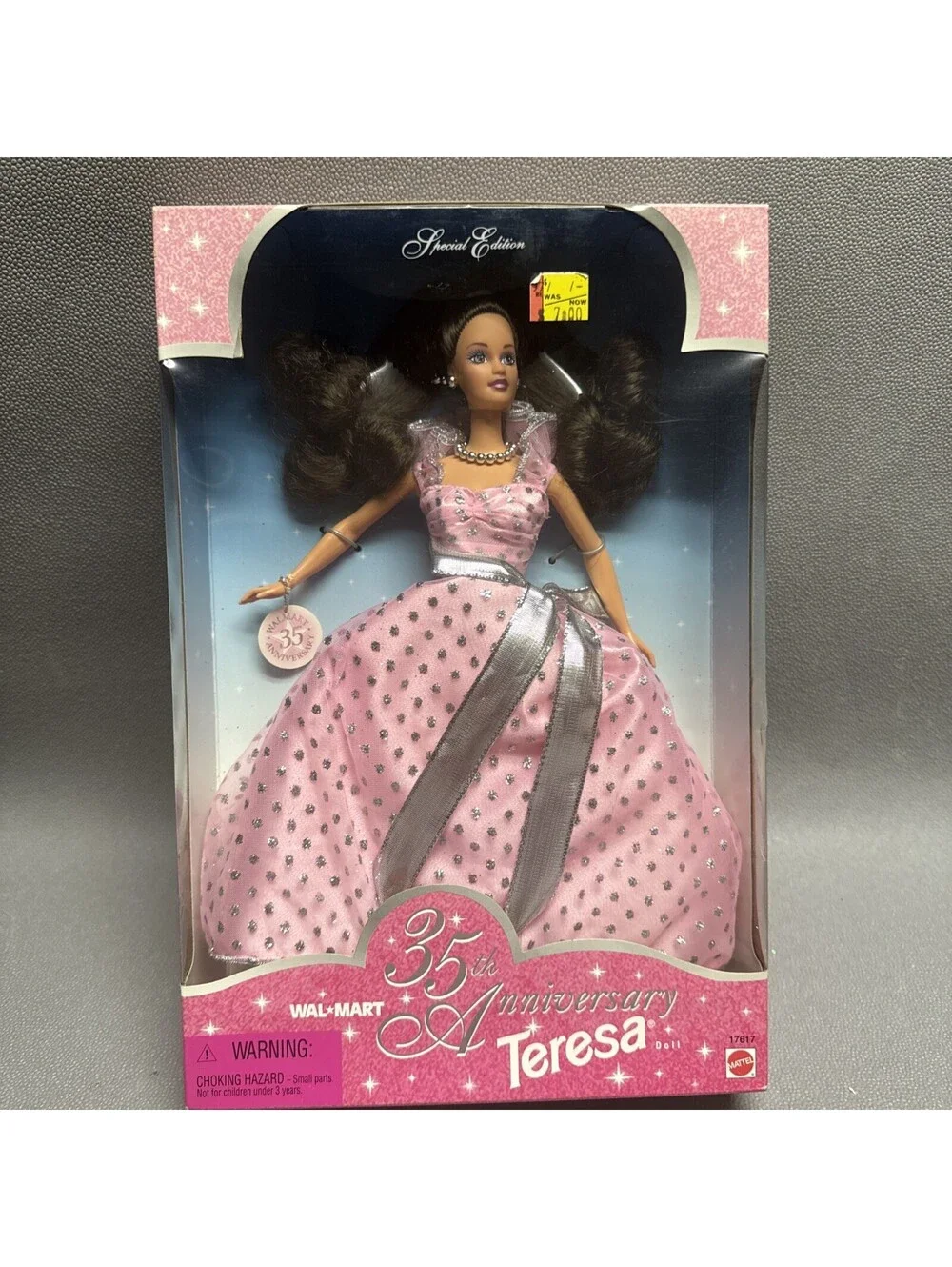 Barbie Wal-Mart 35th Anniversary Teresa Doll Special Edition 1997 Mattel #17617
